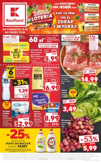 Gazetka Kaufland - 13.10.2022 - 19.10.2022.