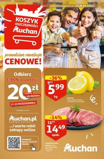 Gazetka Auchan - 13.10.2022 - 19.10.2022.