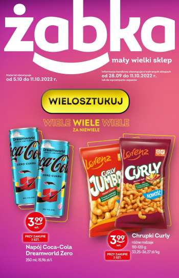 Gazetka Żabka - 28.09.2022 - 11.10.2022.