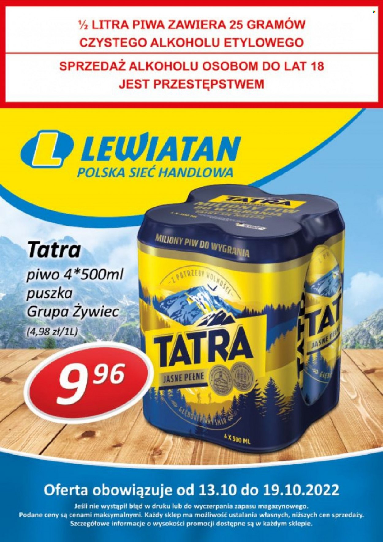 Gazetka Lewiatan - 13.10.2022 - 19.10.2022. Strona 4