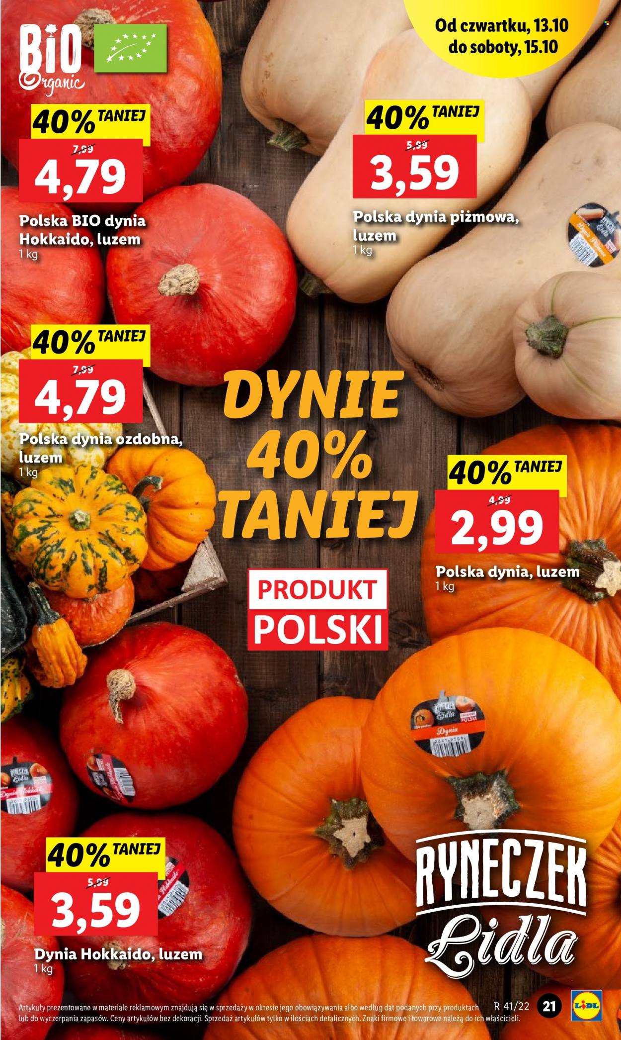 Gazetka Lidl - 13.10.2022 - 15.10.2022. Strona 21