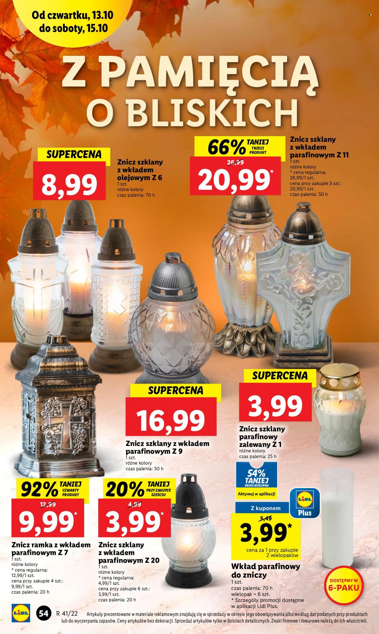 Gazetka Lidl - 13.10.2022 - 15.10.2022. Strona 54
