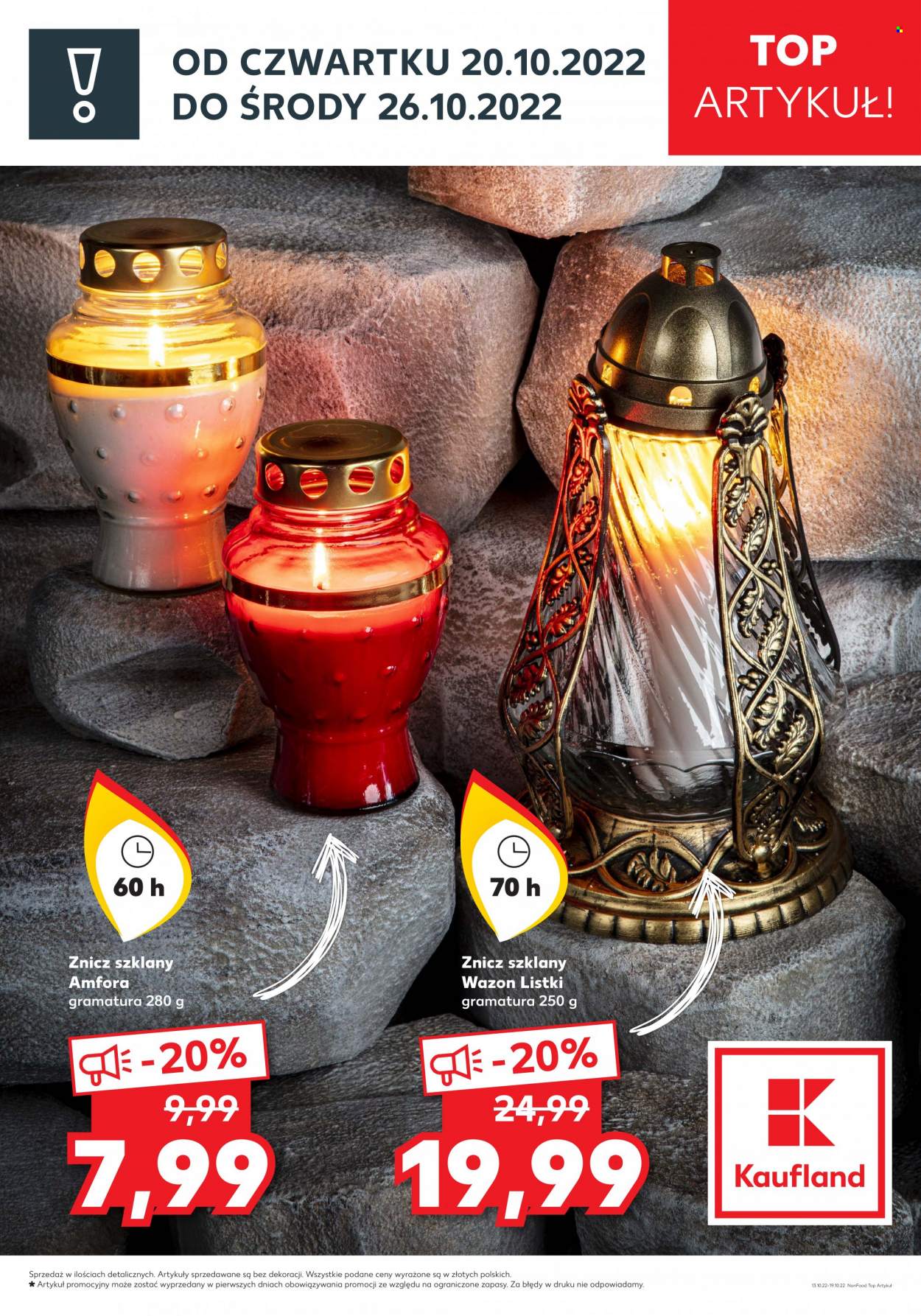 Gazetka Kaufland - 20.10.2022 - 26.10.2022. Strona 1