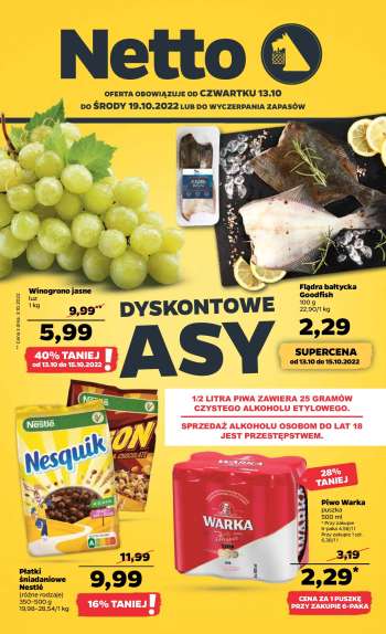 Gazetka Netto - 13.10.2022 - 19.10.2022.
