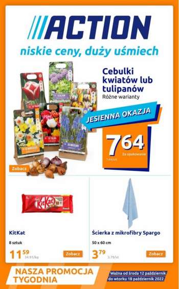 Gazetka Action - 12.10.2022 - 18.10.2022.