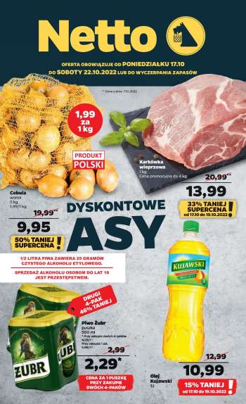 Gazetka Netto - 17.10.2022 - 22.10.2022.