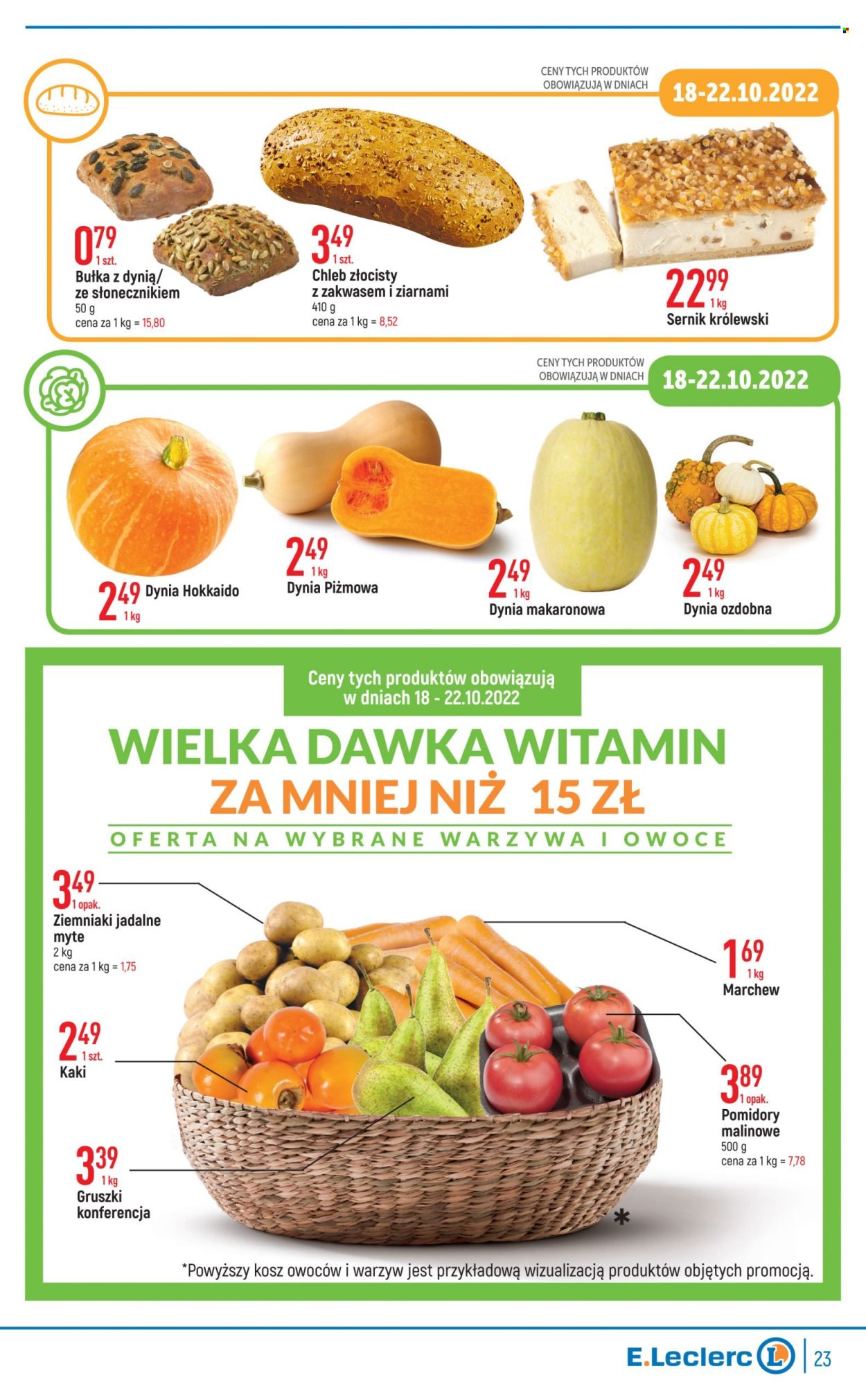 Gazetka E.Leclerc - 18.10.2022 - 29.10.2022. Strona 23