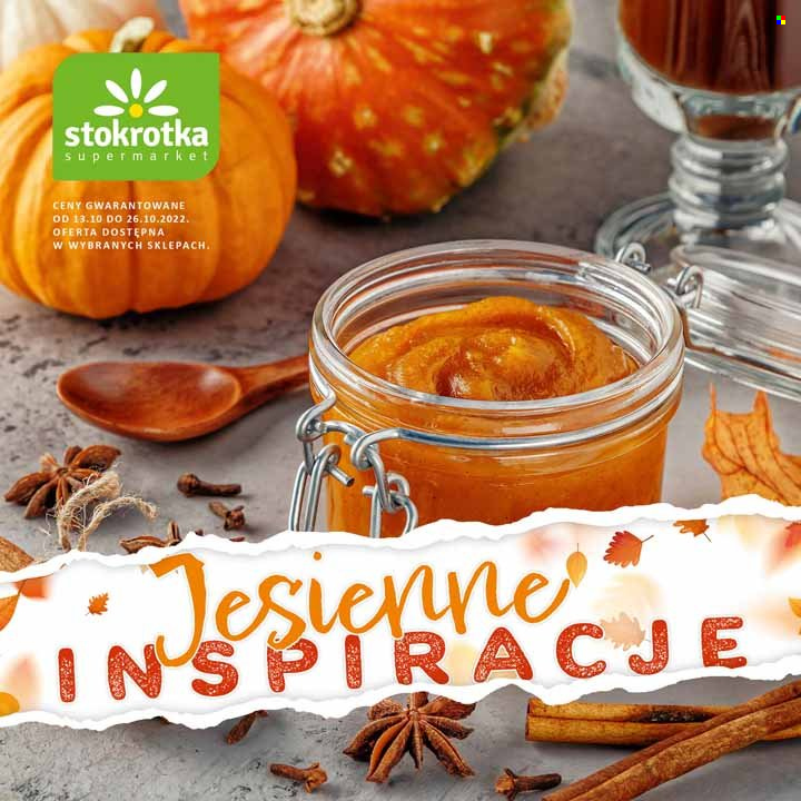 Gazetka Stokrotka Supermarket - 13.10.2022 - 26.10.2022. Strona 1