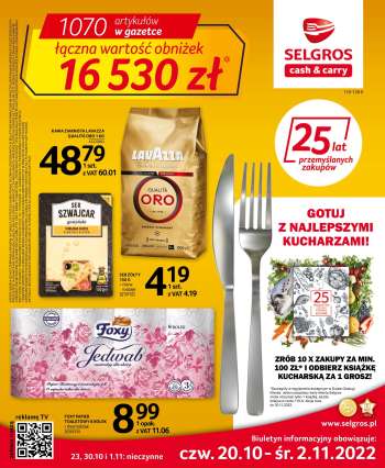 Gazetka Selgros - 20.10.2022 - 2.11.2022.