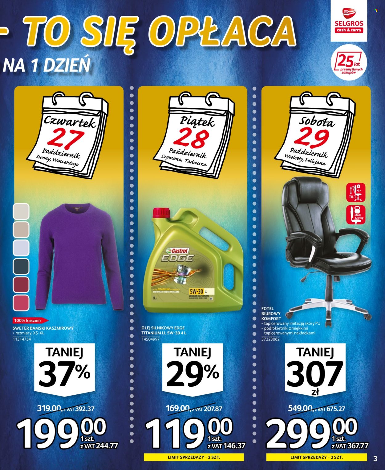 Gazetka Selgros - 20.10.2022 - 2.11.2022. Strona 3