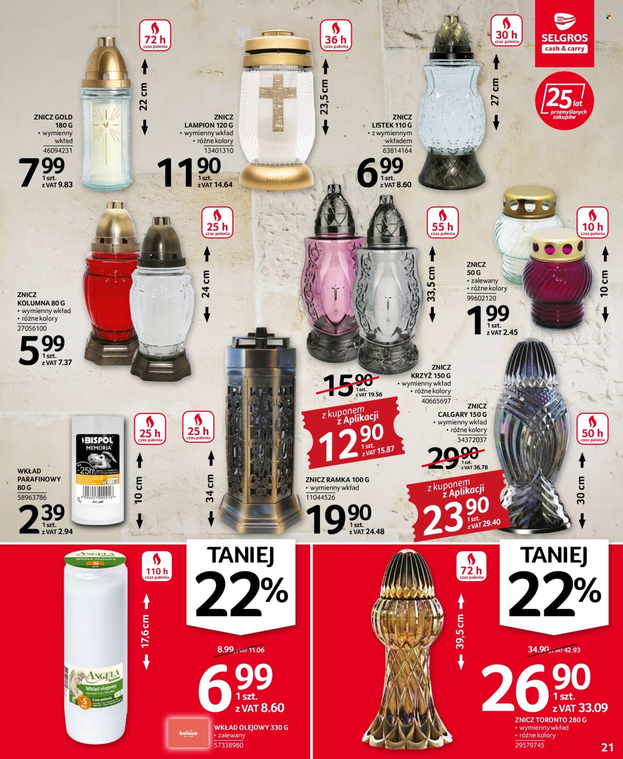 Gazetka Selgros - 20.10.2022 - 2.11.2022. Strona 21