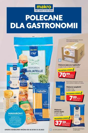 Gazetka Makro - 18.10.2022 - 31.10.2022.