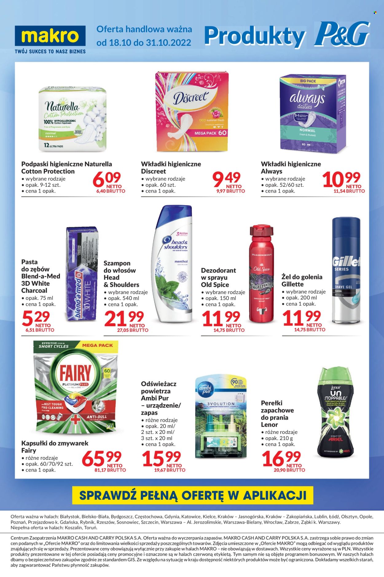 Gazetka Makro - 18.10.2022 - 31.10.2022. Strona 1