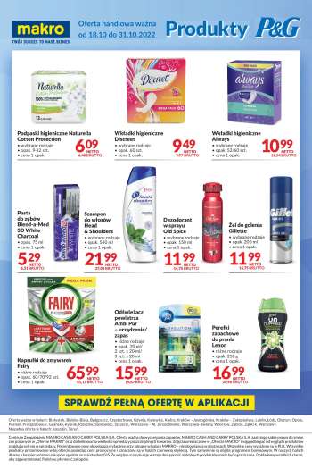 Gazetka Makro - 18.10.2022 - 31.10.2022.
