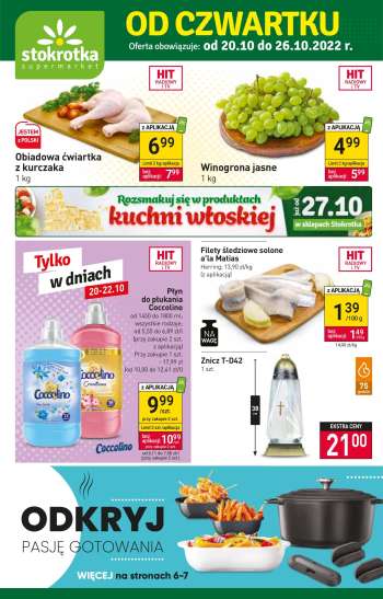 Gazetka Stokrotka Supermarket - 20.10.2022 - 26.10.2022.