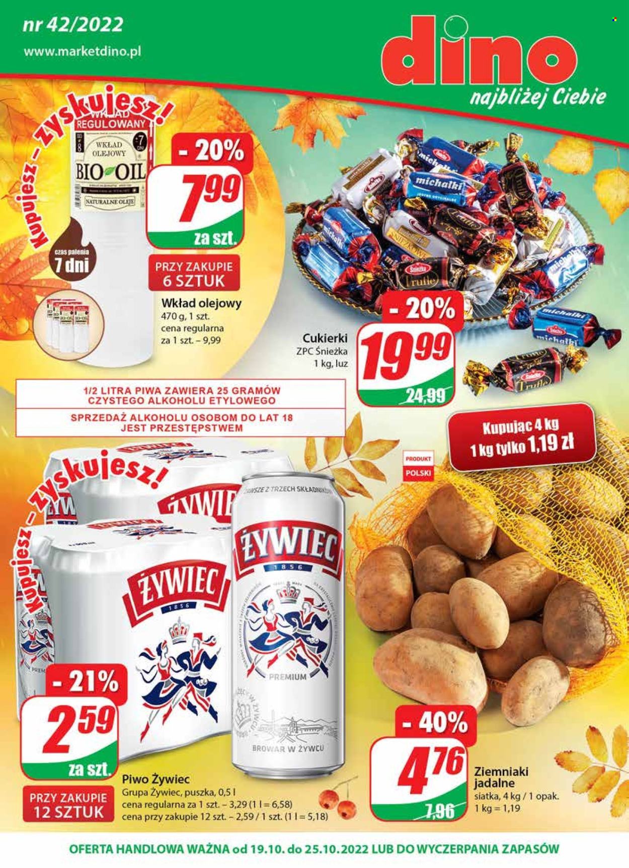 Gazetka Dino - 19.10.2022 - 25.10.2022. Strona 1