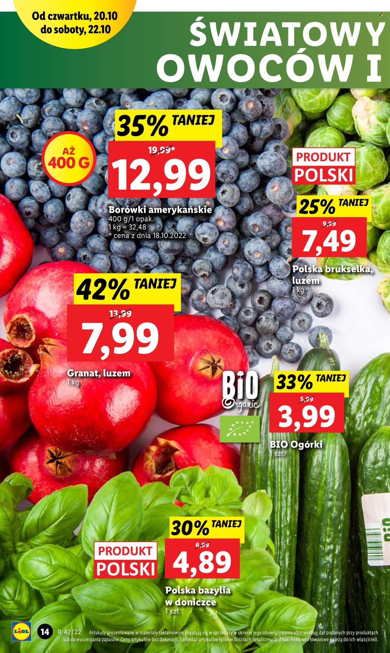 Gazetka Lidl - 20.10.2022 - 22.10.2022. Strona 14