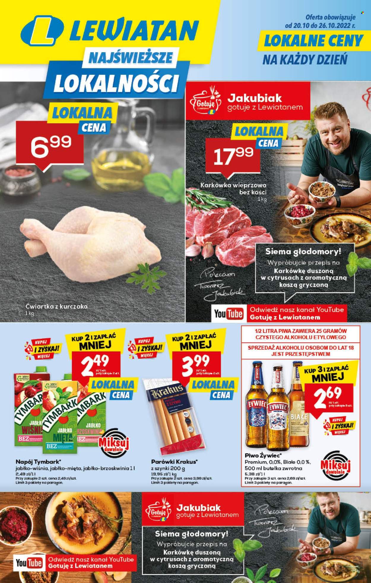 Gazetka Lewiatan - 20.10.2022 - 26.10.2022. Strona 1