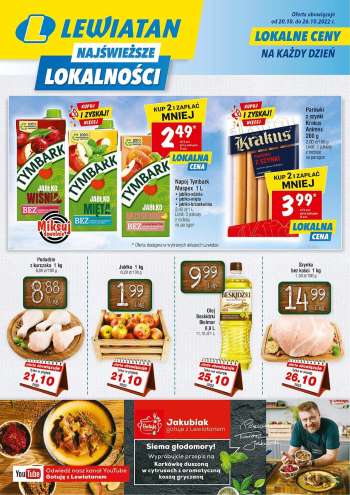 Gazetka Lewiatan - 20.10.2022 - 26.10.2022.