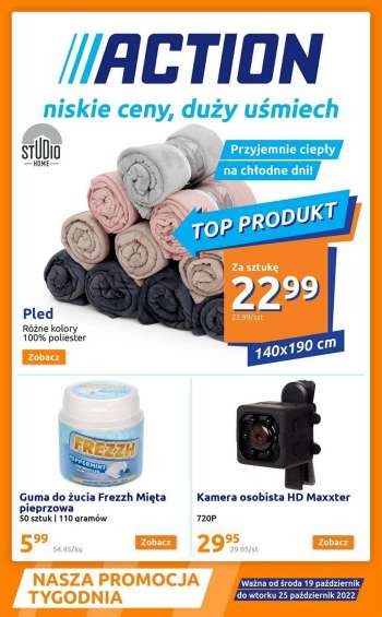 Gazetka Action - 19.10.2022 - 25.10.2022.