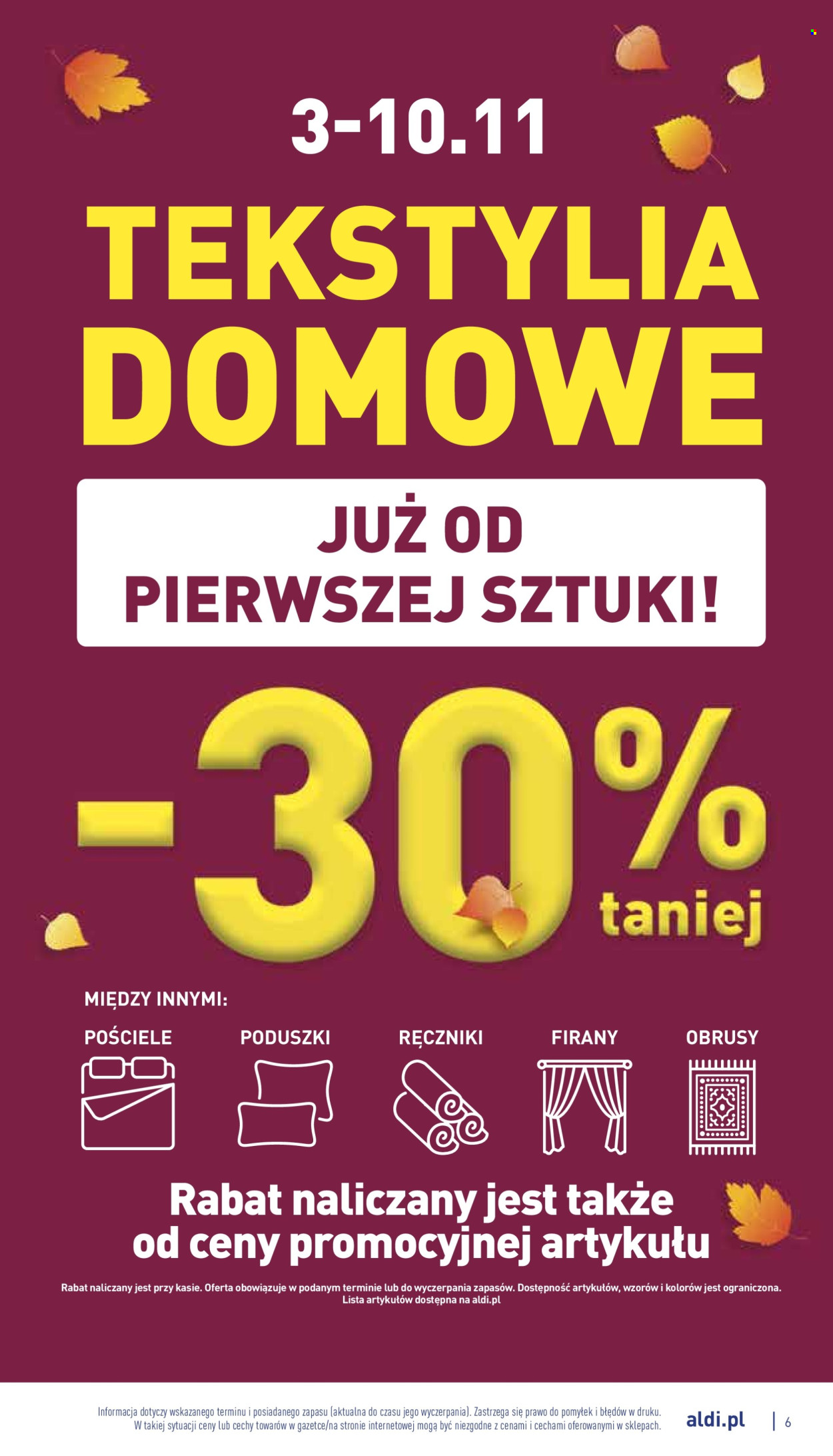 Gazetka ALDI - 2.11.2022 - 5.11.2022. Strona 6