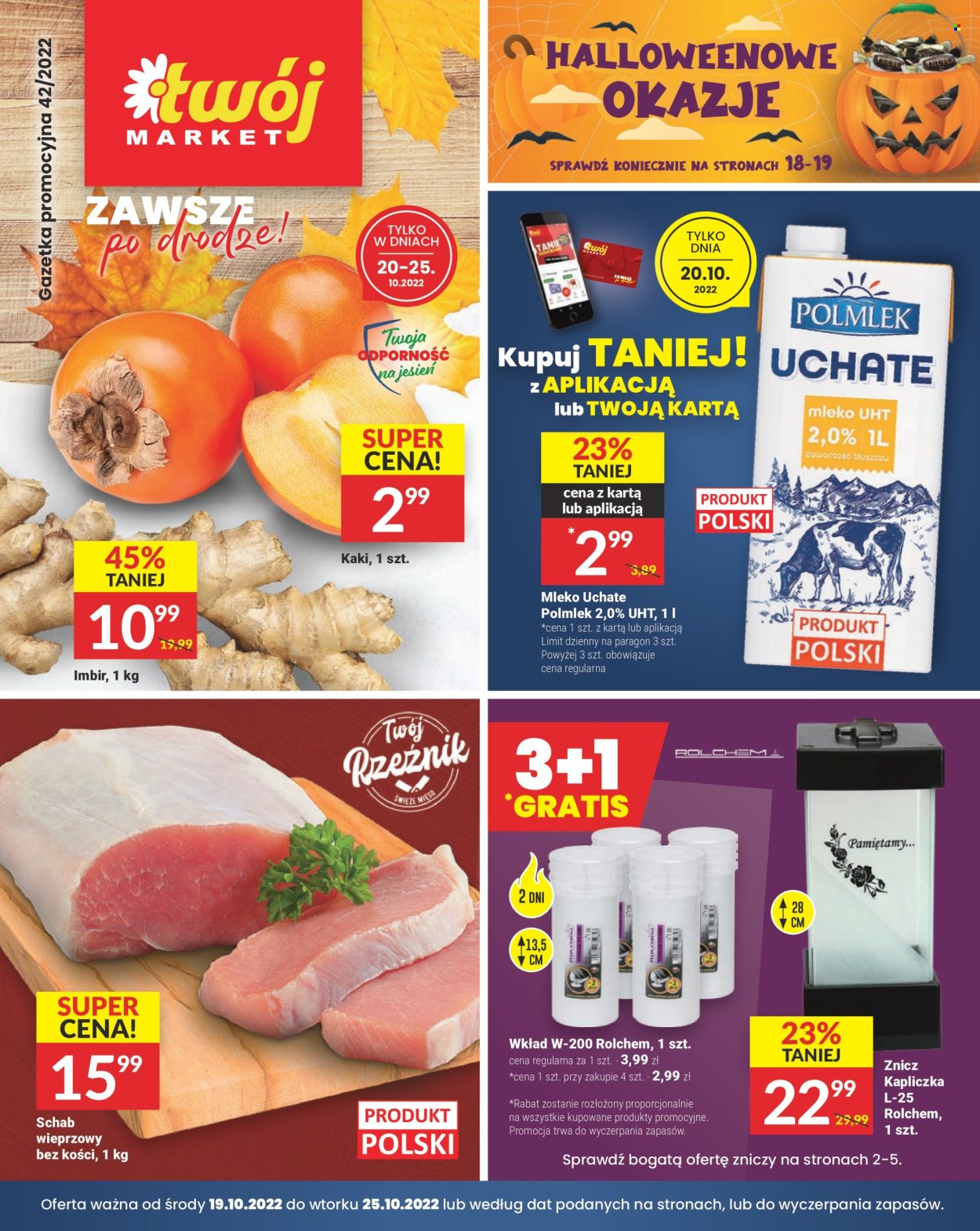 Gazetka Twój Market - 19.10.2022 - 25.10.2022. Strona 1