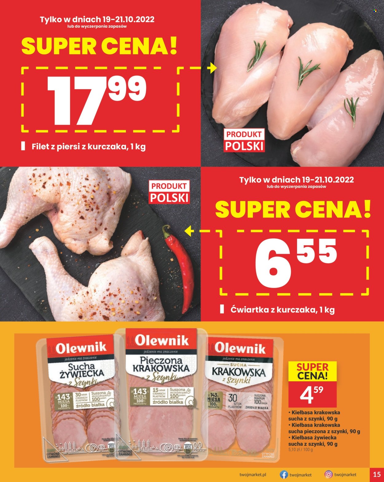 Gazetka Twój Market - 19.10.2022 - 25.10.2022. Strona 15