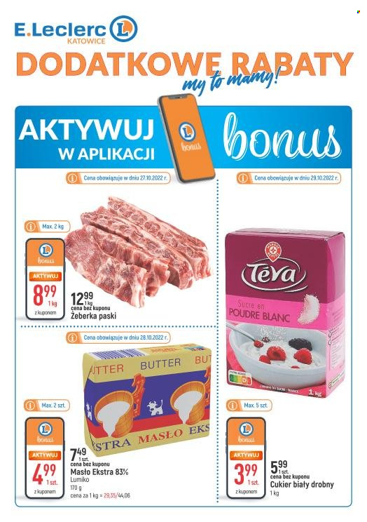 Gazetka E.Leclerc - 20.10.2022 - 29.10.2022. Strona 1