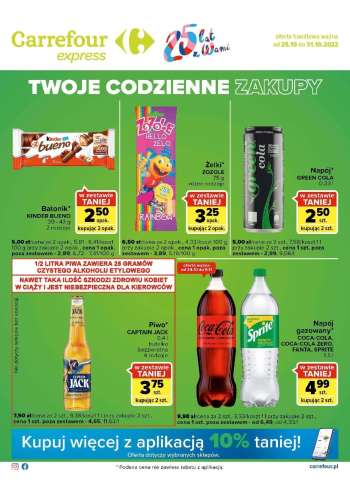 Gazetka Carrefour - 25.10.2022 - 31.10.2022.