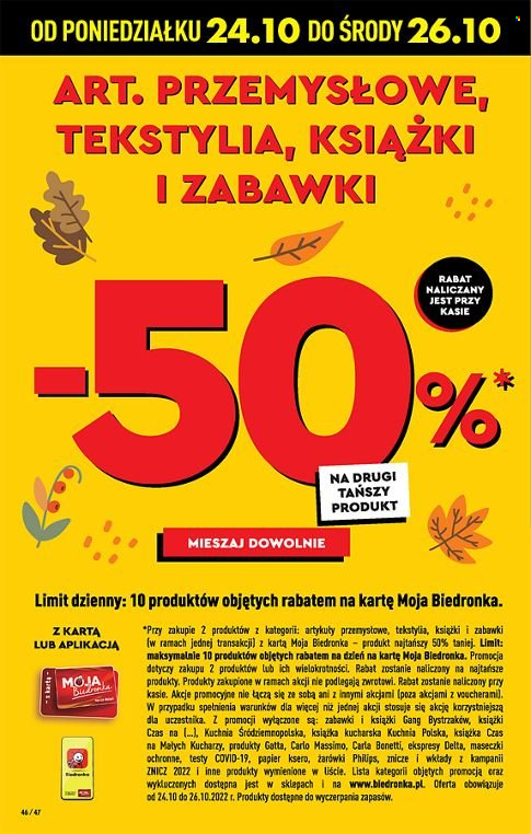 Gazetka Biedronka - 24.10.2022 - 29.10.2022. Strona 49