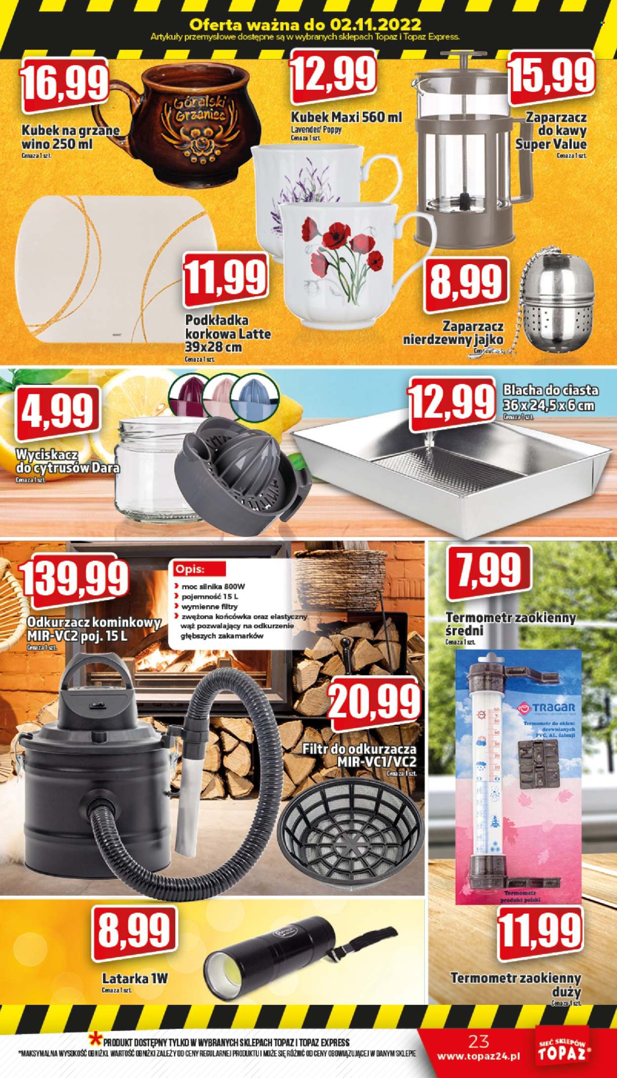 Gazetka Topaz - 27.10.2022 - 2.11.2022. Strona 23