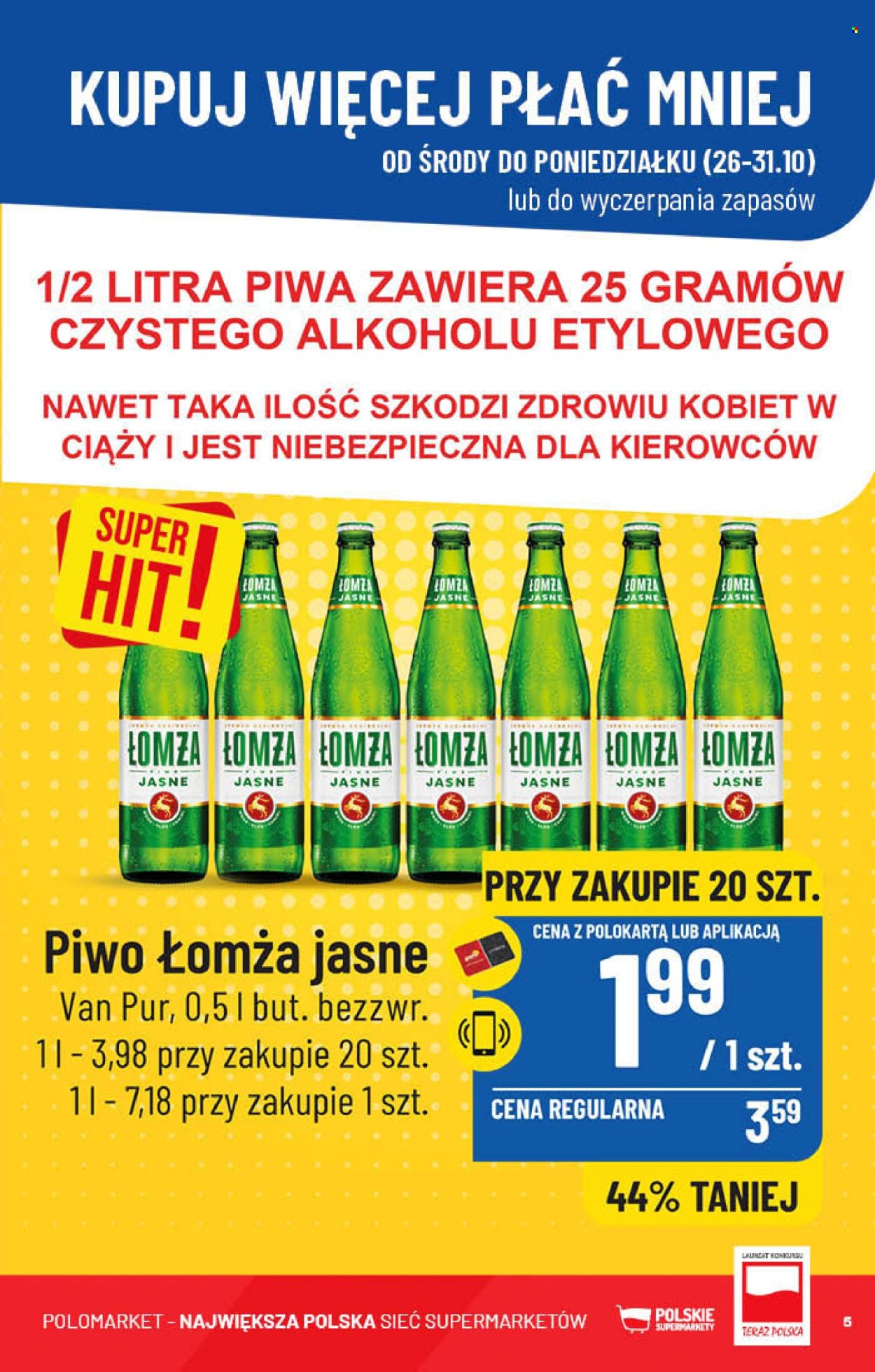 Gazetka Polomarket - 26.10.2022 - 31.10.2022. Strona 5