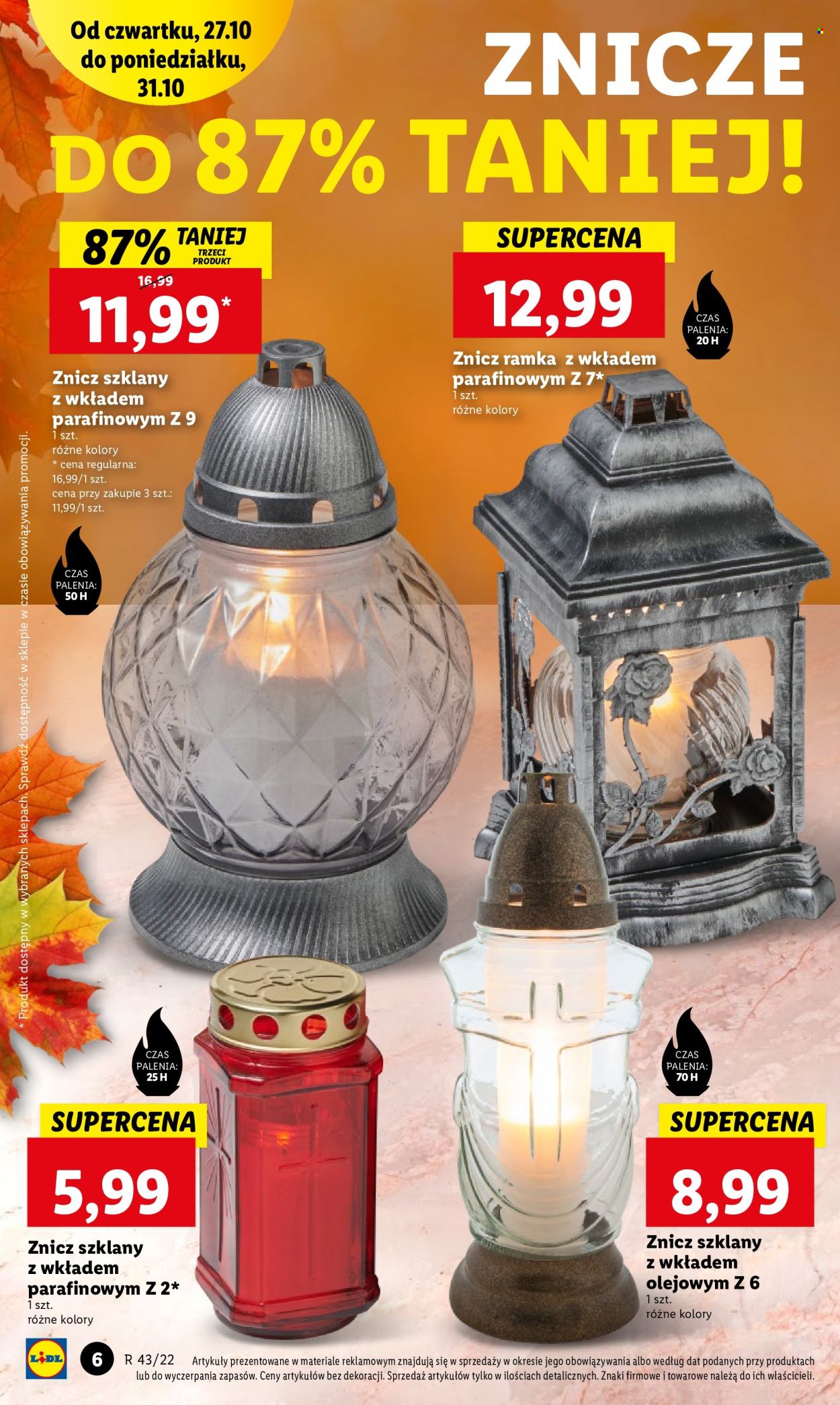Gazetka Lidl - 27.10.2022 - 31.10.2022. Strona 6