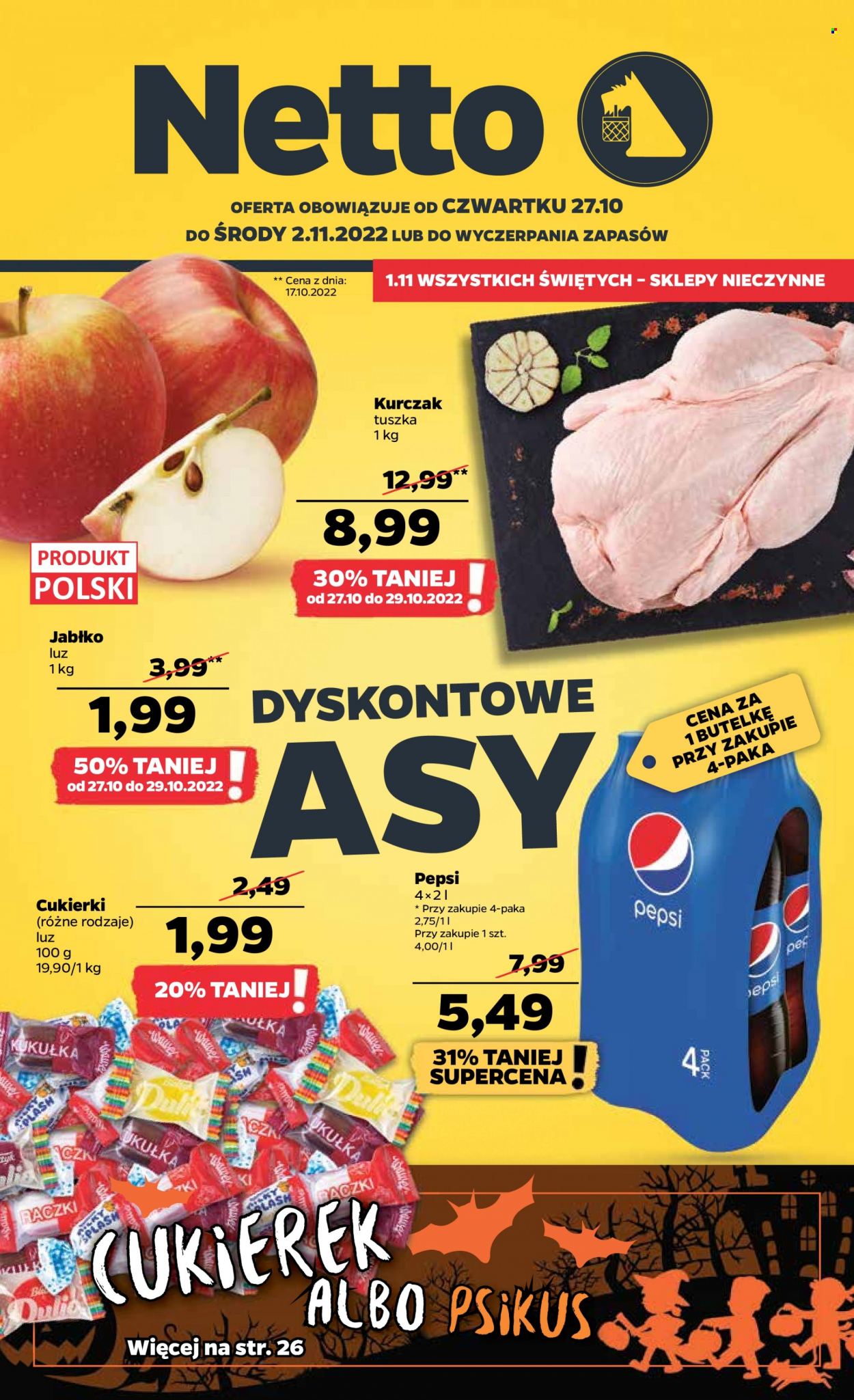 Gazetka Netto - 27.10.2022 - 2.11.2022. Strona 1
