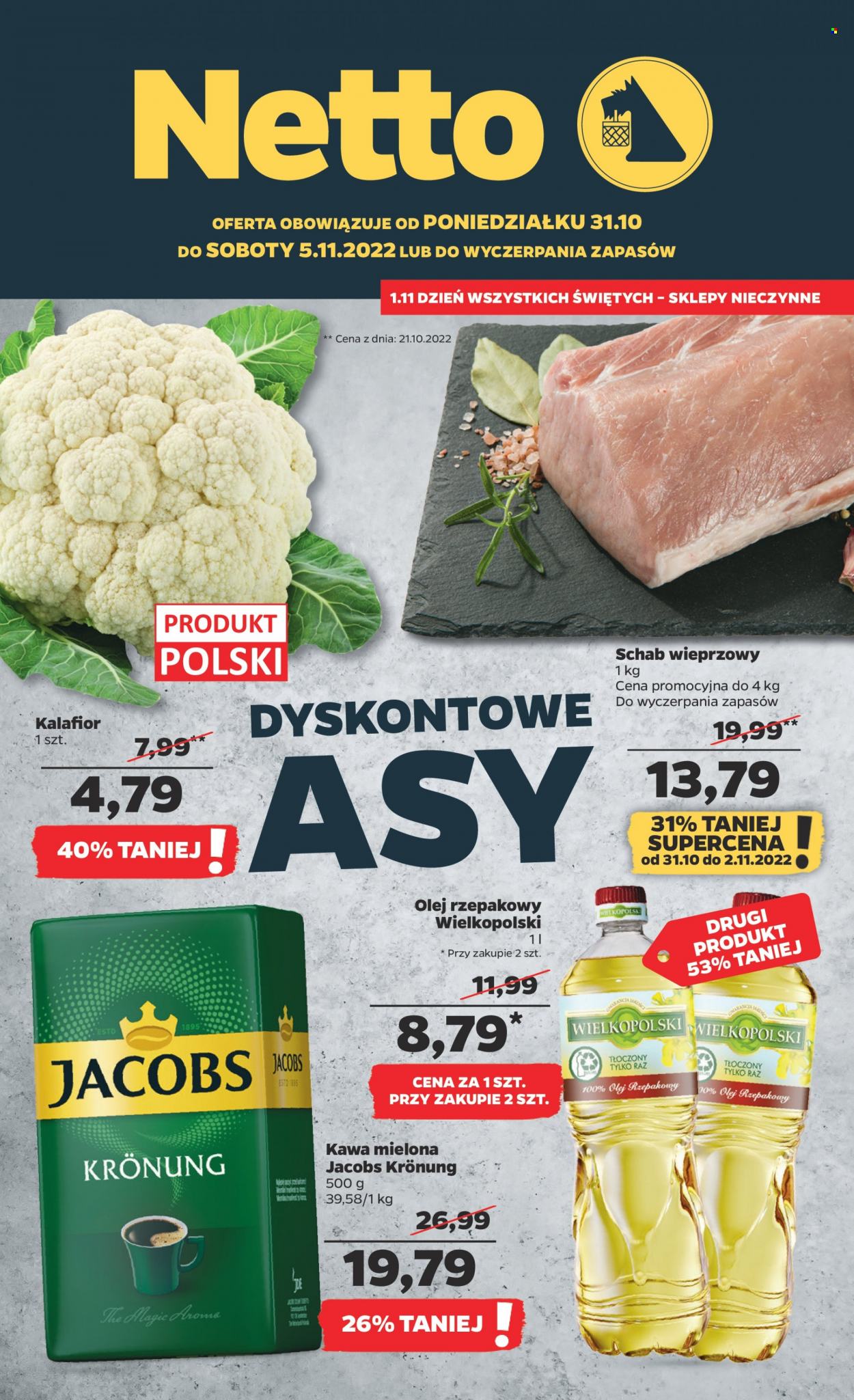 Gazetka Netto - 31.10.2022 - 5.11.2022. Strona 1