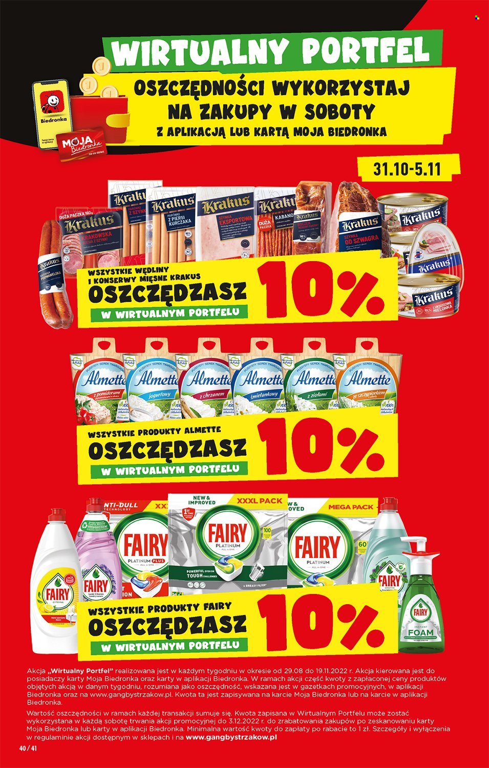 Gazetka Biedronka - 31.10.2022 - 5.11.2022. Strona 40