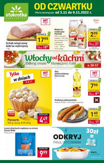 Gazetka Stokrotka Supermarket - 3.11.2022 - 9.11.2022.