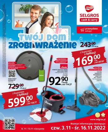 Gazetka Selgros - 3.11.2022 - 16.11.2022.