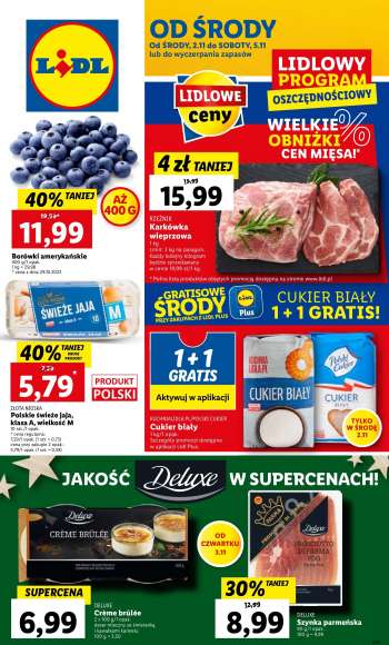 Gazetka Lidl - 2.11.2022 - 5.11.2022.