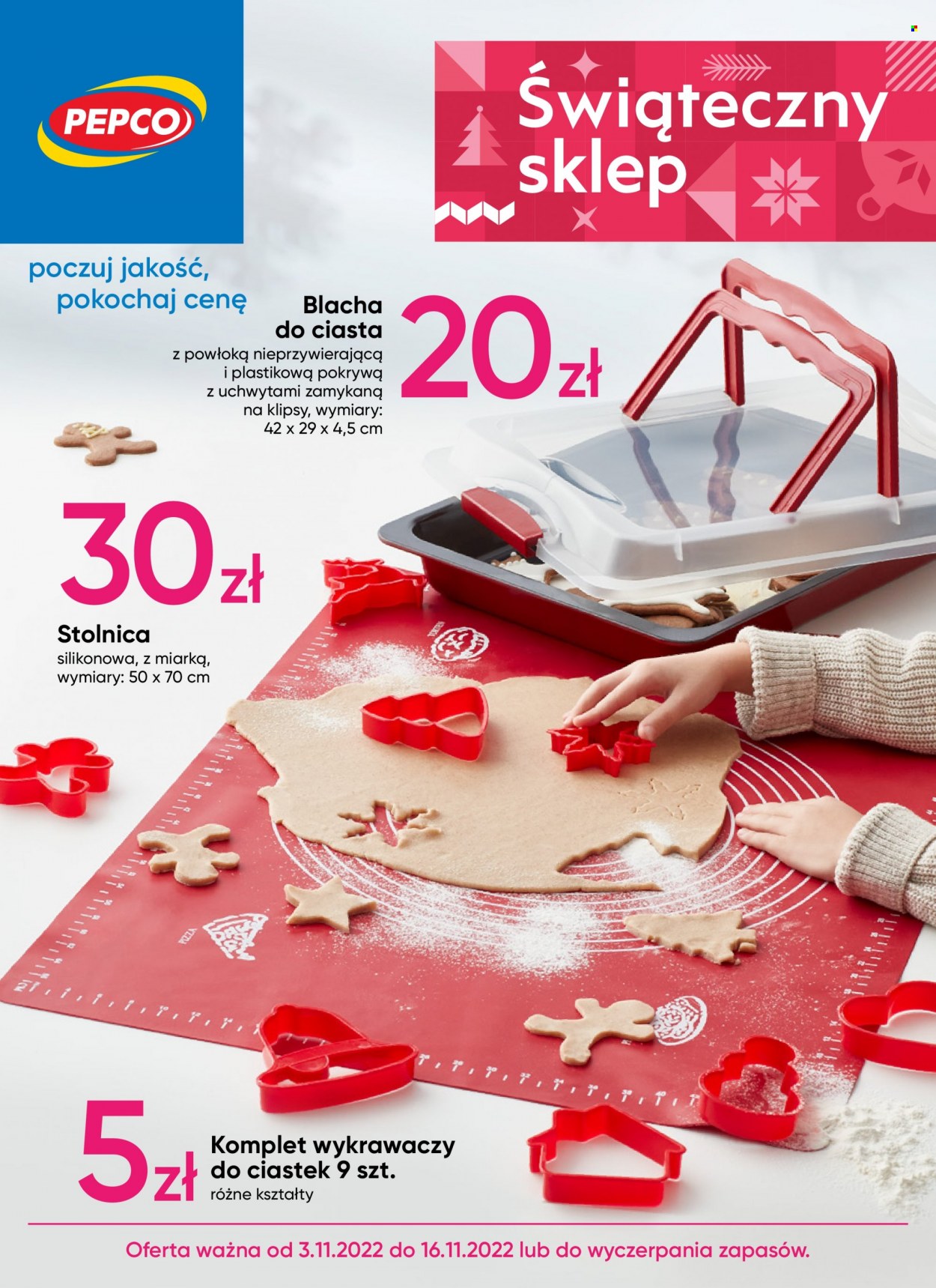 Gazetka Pepco - 3.11.2022 - 16.11.2022. Strona 1