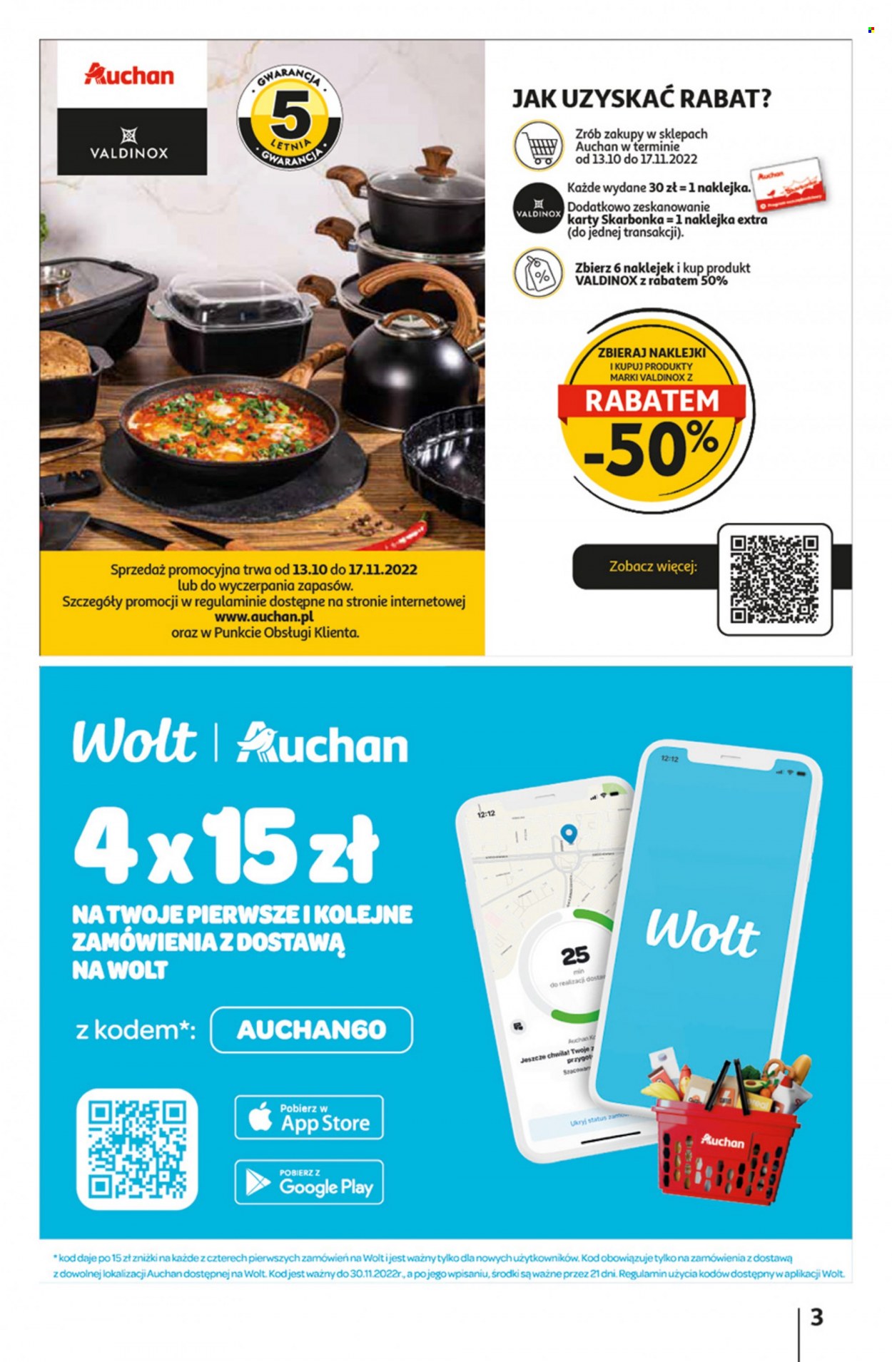 Gazetka Auchan - 3.11.2022 - 9.11.2022. Strona 3