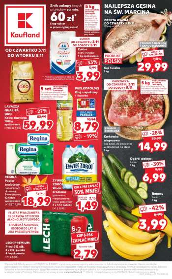 Gazetka Kaufland - 3.11.2022 - 8.11.2022.