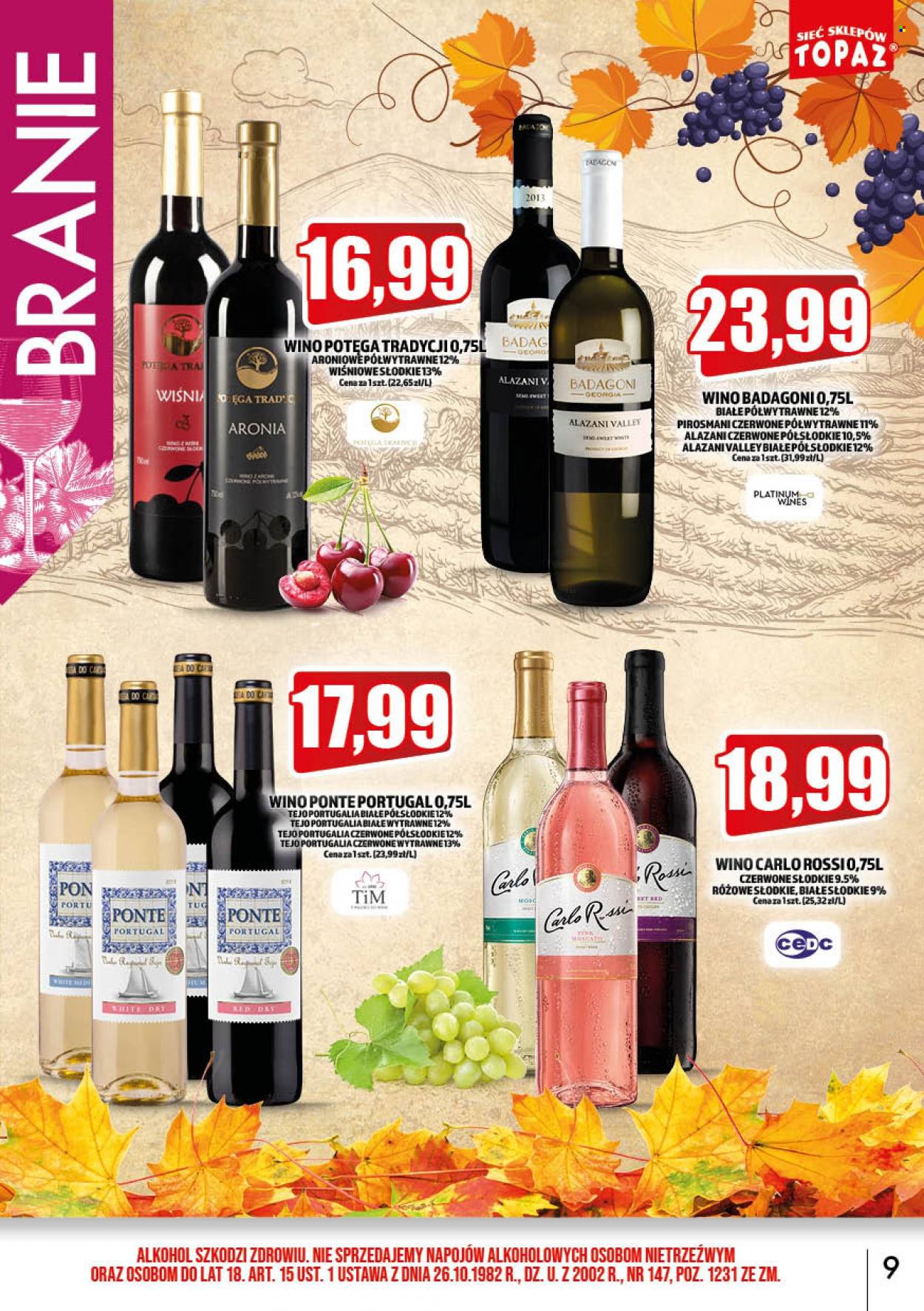 Gazetka Topaz - 2.11.2022 - 30.11.2022. Strona 9