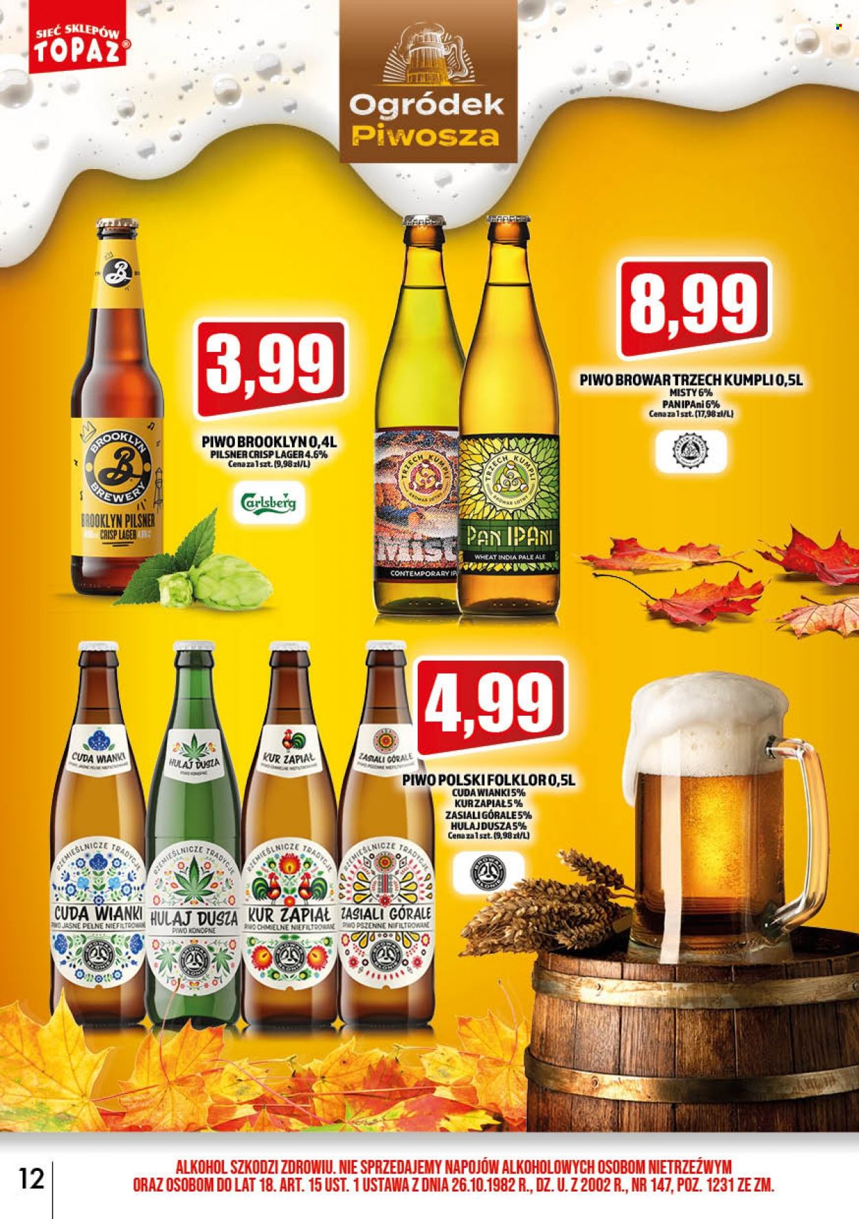 Gazetka Topaz - 2.11.2022 - 30.11.2022. Strona 12