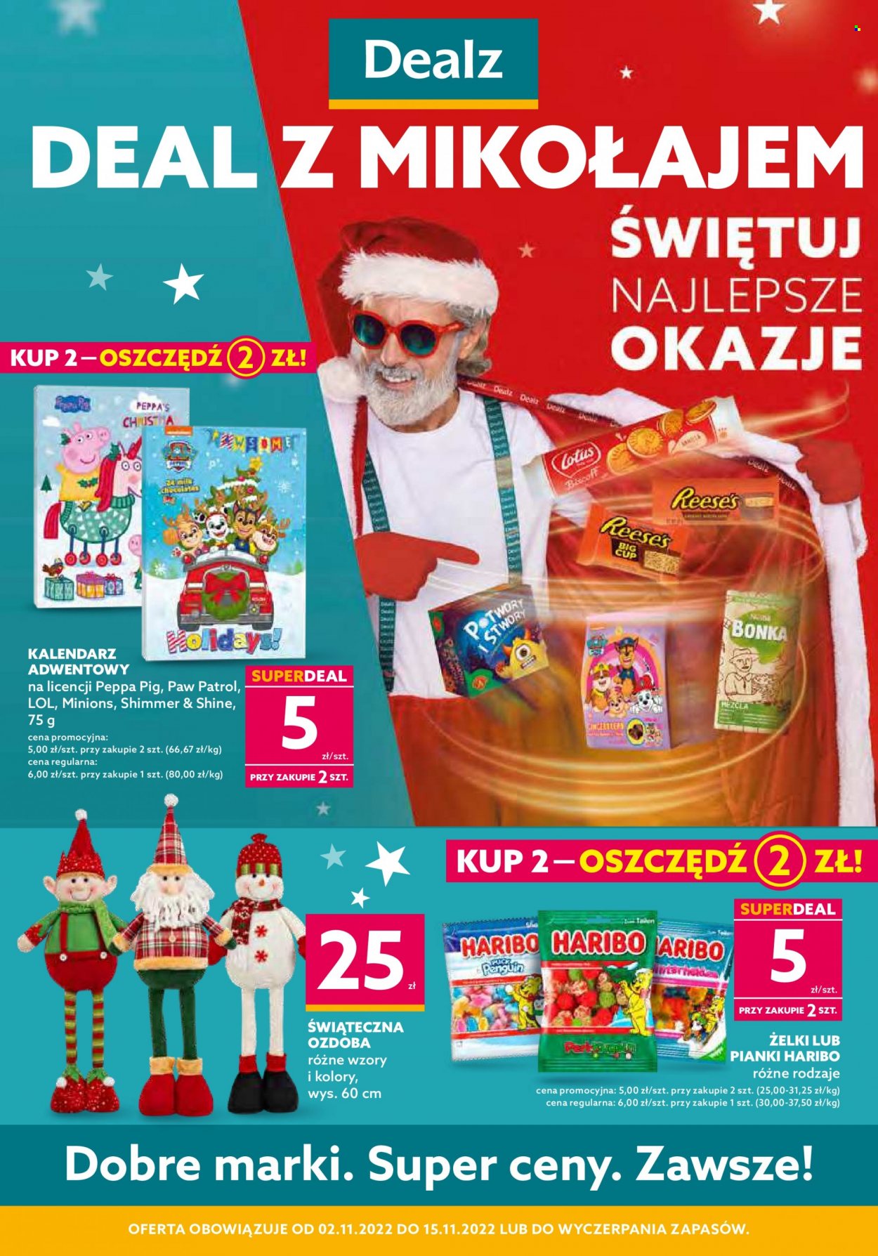 Gazetka Dealz - 2.11.2022 - 15.11.2022. Strona 1