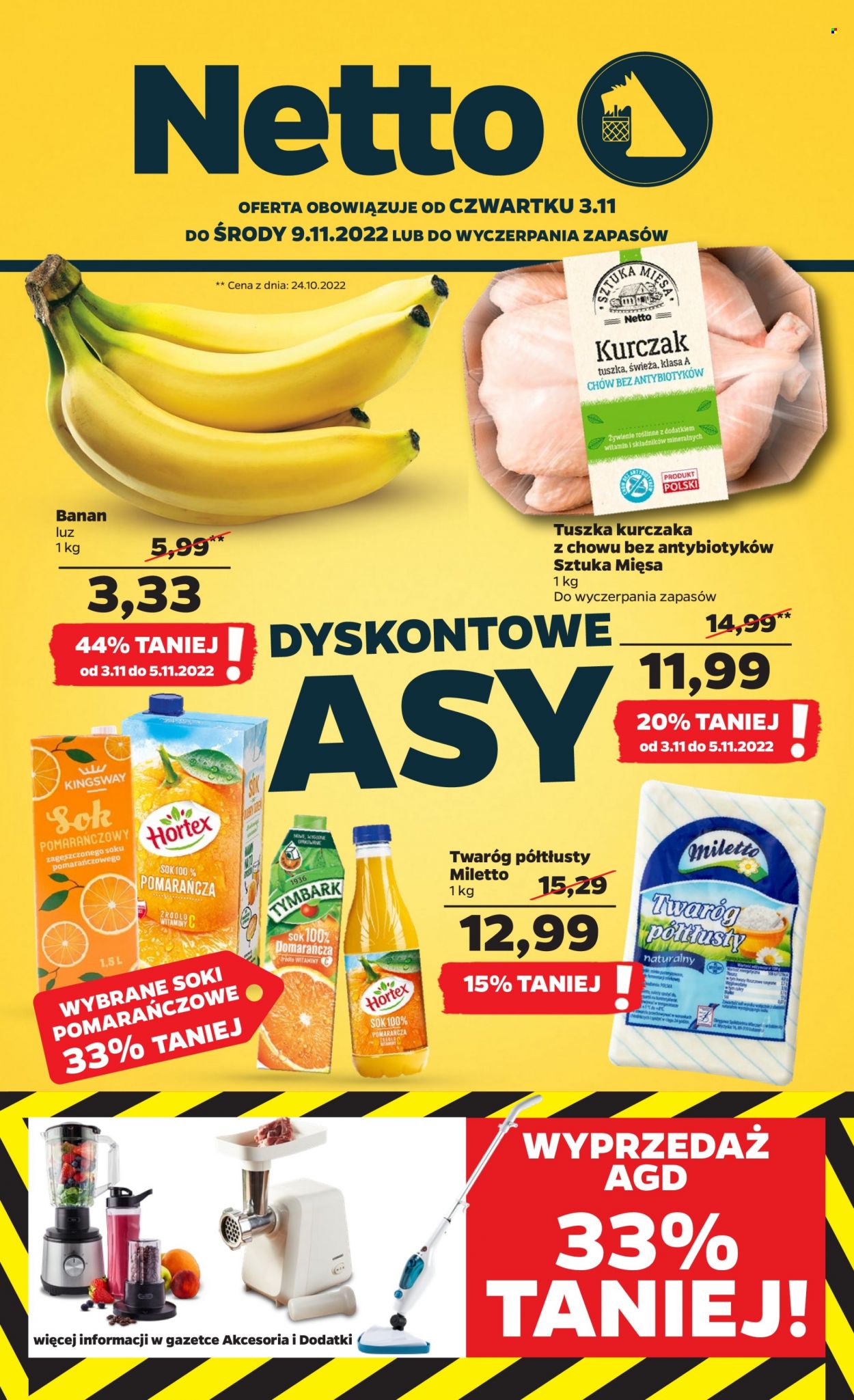Gazetka Netto - 3.11.2022 - 9.11.2022. Strona 1