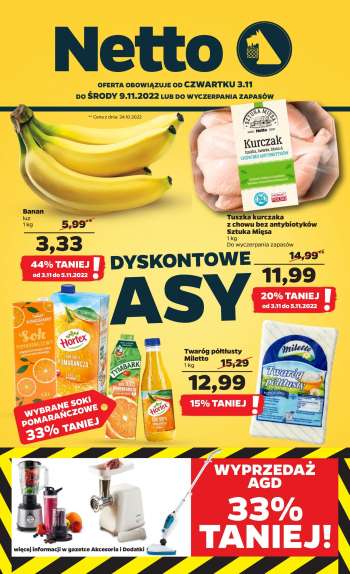 Gazetka Netto - 3.11.2022 - 9.11.2022.