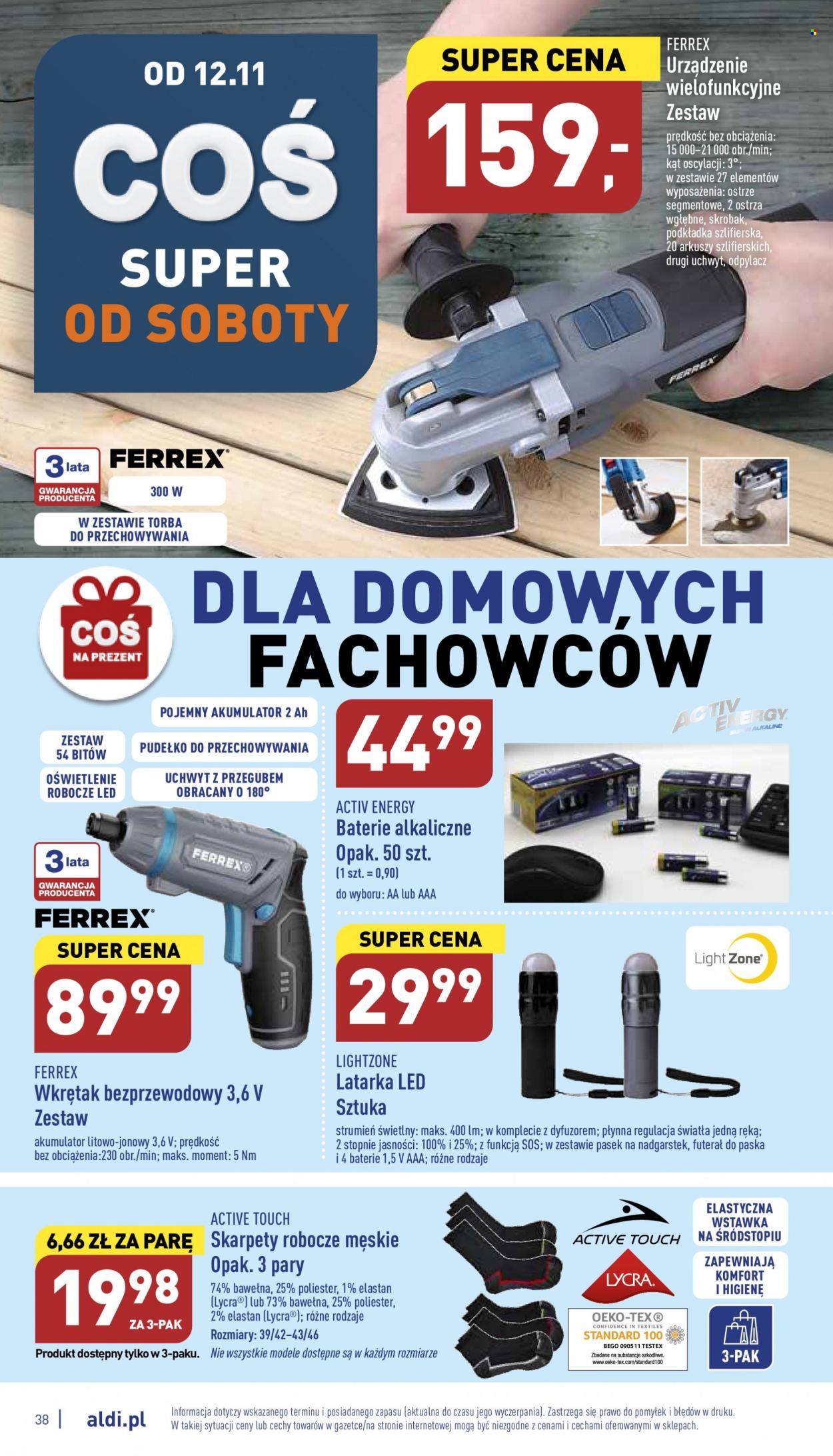 Gazetka ALDI - 7.11.2022 - 12.11.2022. Strona 38