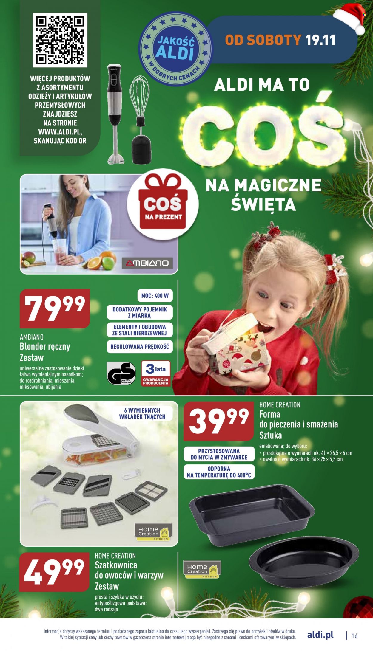 Gazetka ALDI - 16.11.2022 - 19.11.2022. Strona 16