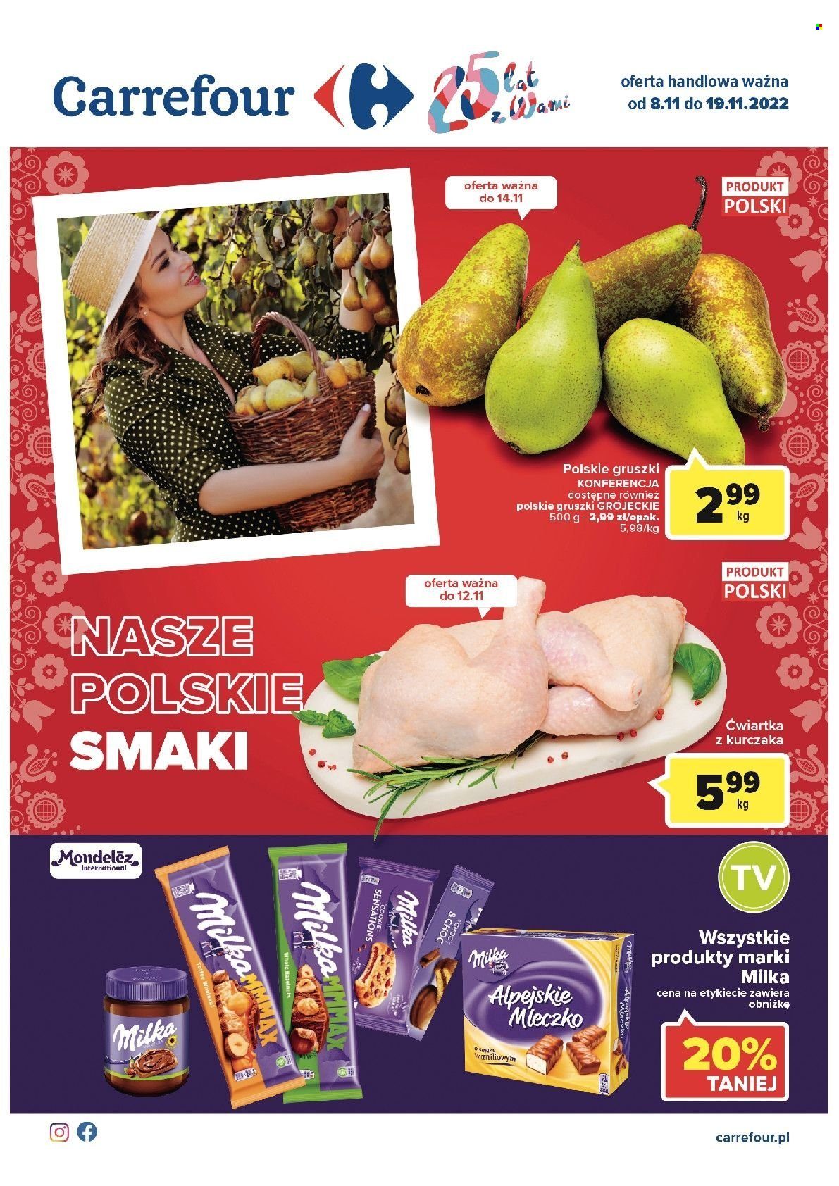 Gazetka Carrefour - 8.11.2022 - 19.11.2022. Strona 1